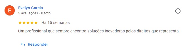 Avaliação de cliente 7